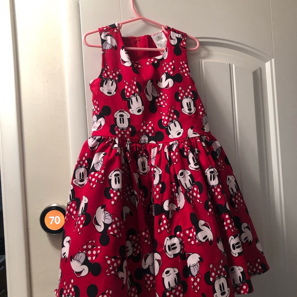 Disney Minnie Mouse Red and Black Dress